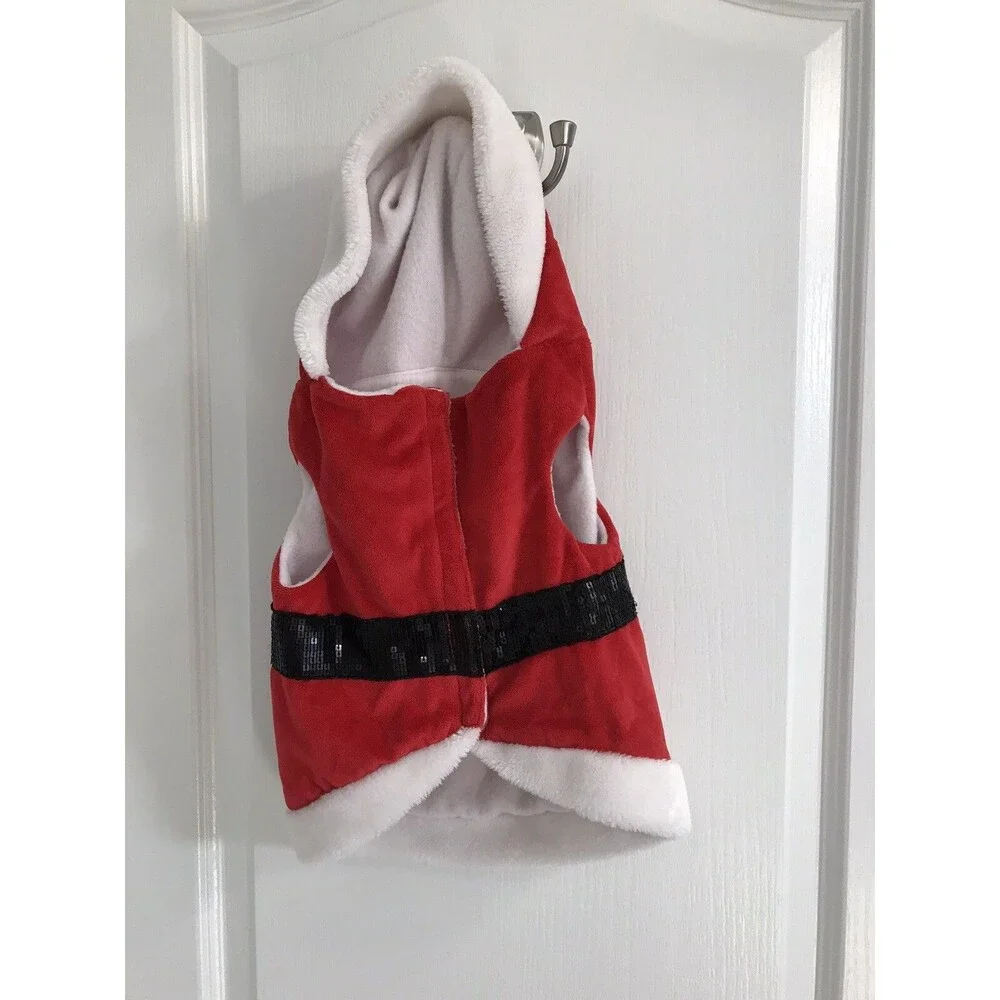 Santa Clause Dog Costume Small/Medium